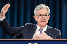 Federal Reserve Chair Jerome Powell speaks at a post-Federal Open Market Committee press conference
