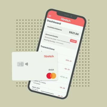 An image of the Stretch app on a phone