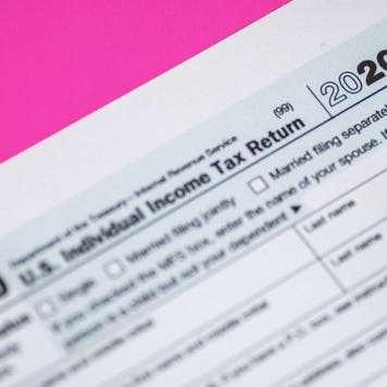 Tax Form 1040 For Year 2020