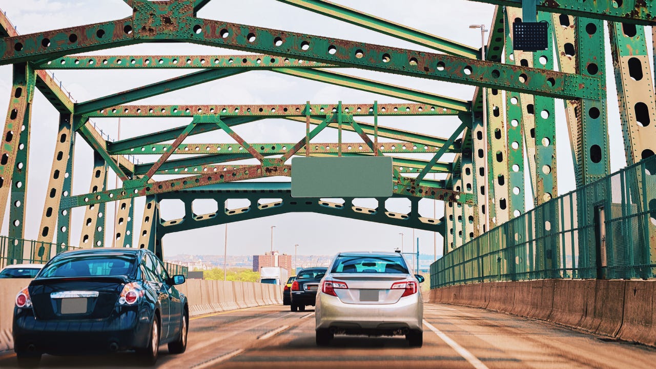 Newark bridge in New Jersey