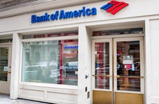 A Bank of America branch in New York City.