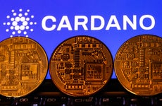 A few physical representations of Cardano cryptocurrency