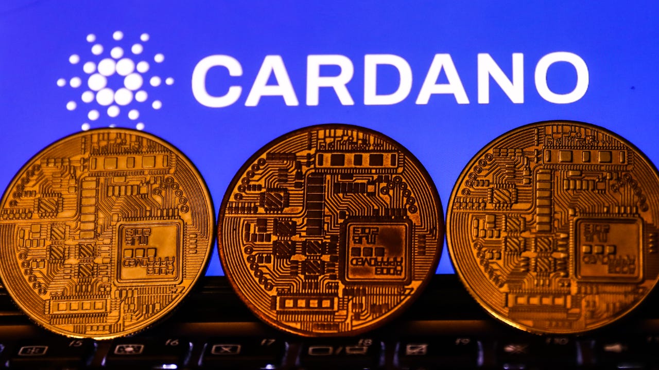 A few physical representations of Cardano cryptocurrency