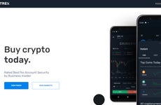 A picture of the log in page for Bittrex