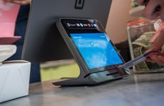 credit card reader in store