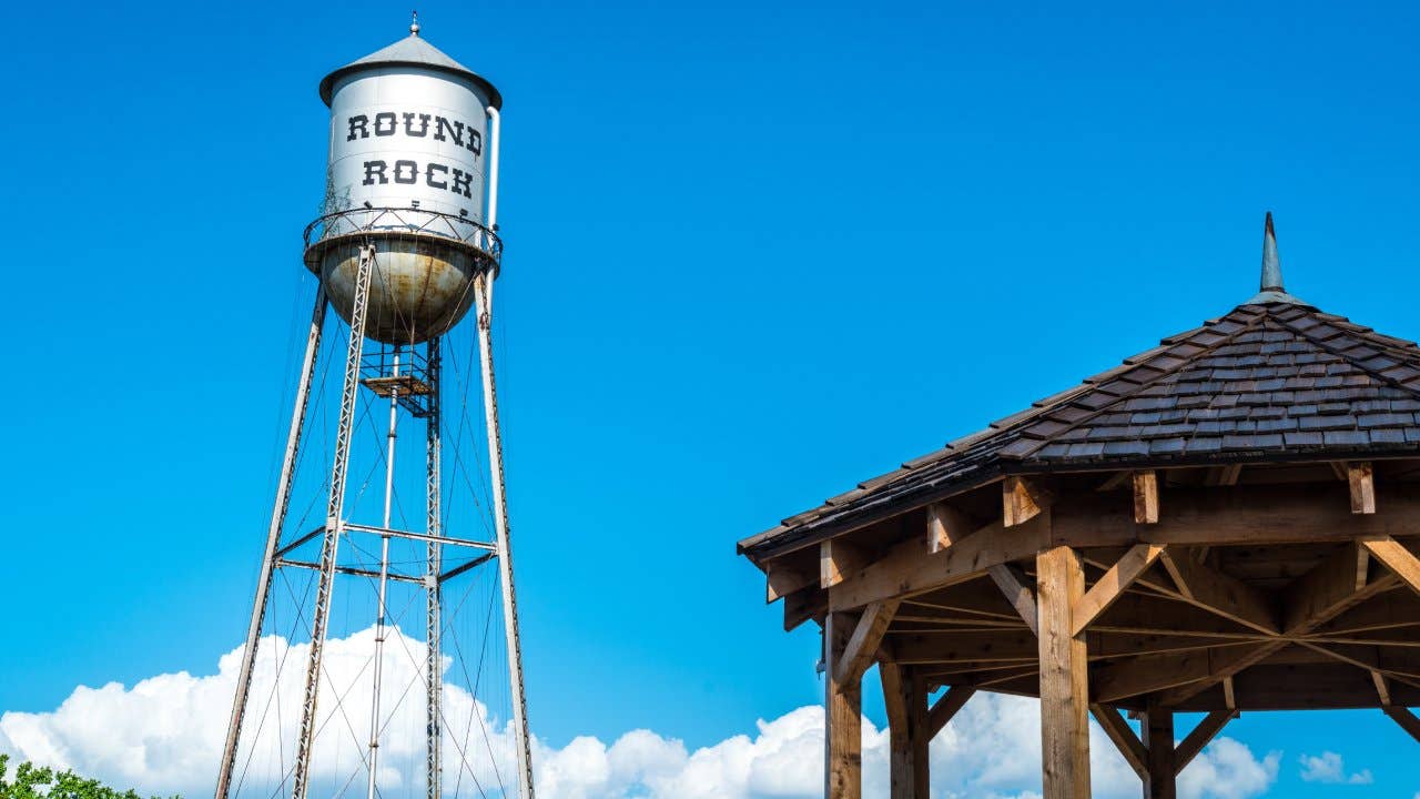 On a nice sunny afternoon in small town north of Austin , Texas - Round Rock , TX