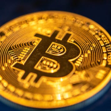 A physical representation of Bitcoin