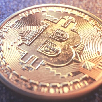 A physical representation of Bitcoin
