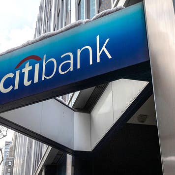 Citibank branch in New York, NY