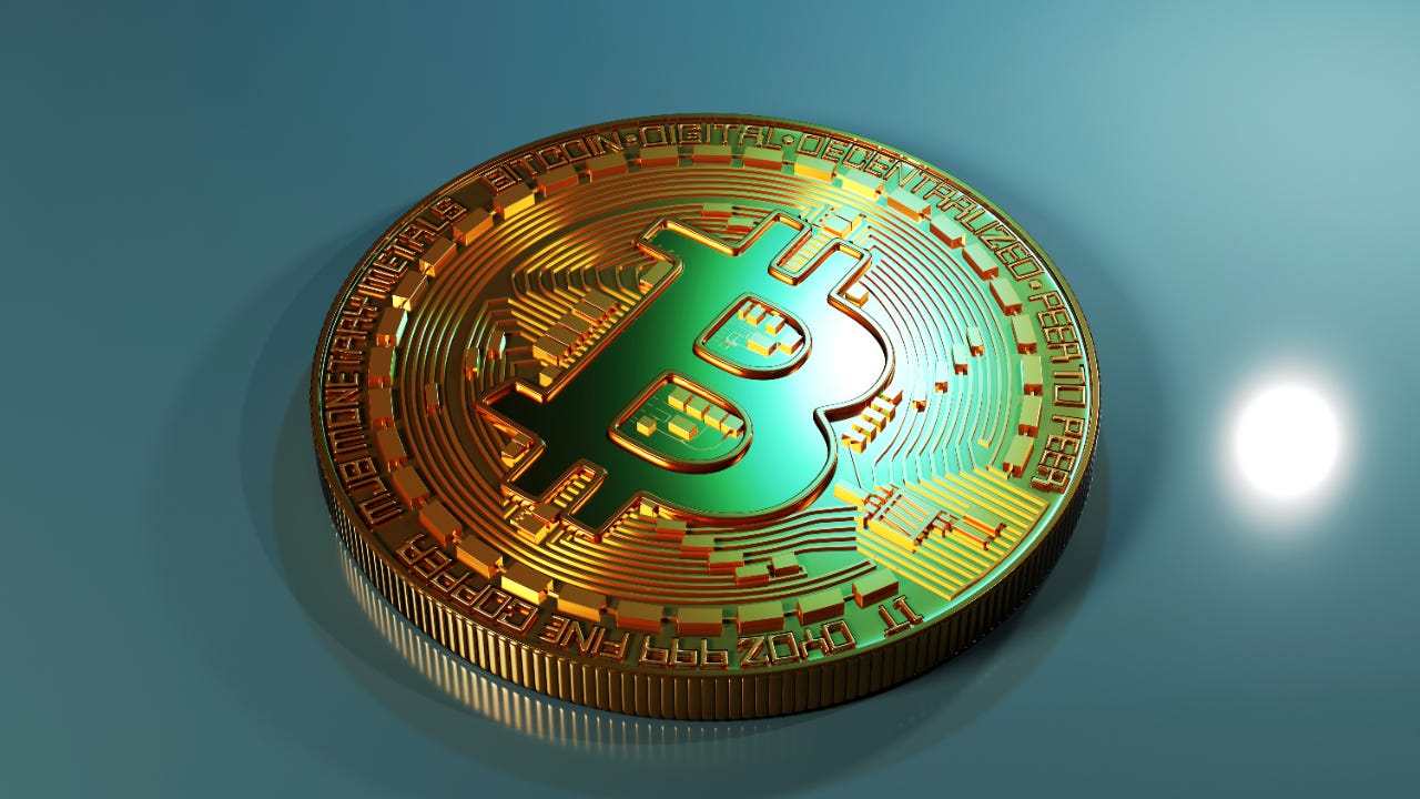 A physical representation of Bitcoin