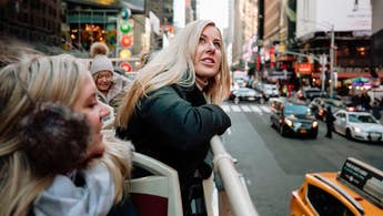 Woman Sightseeing in New York