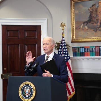 President Biden speaks from the Oval Office