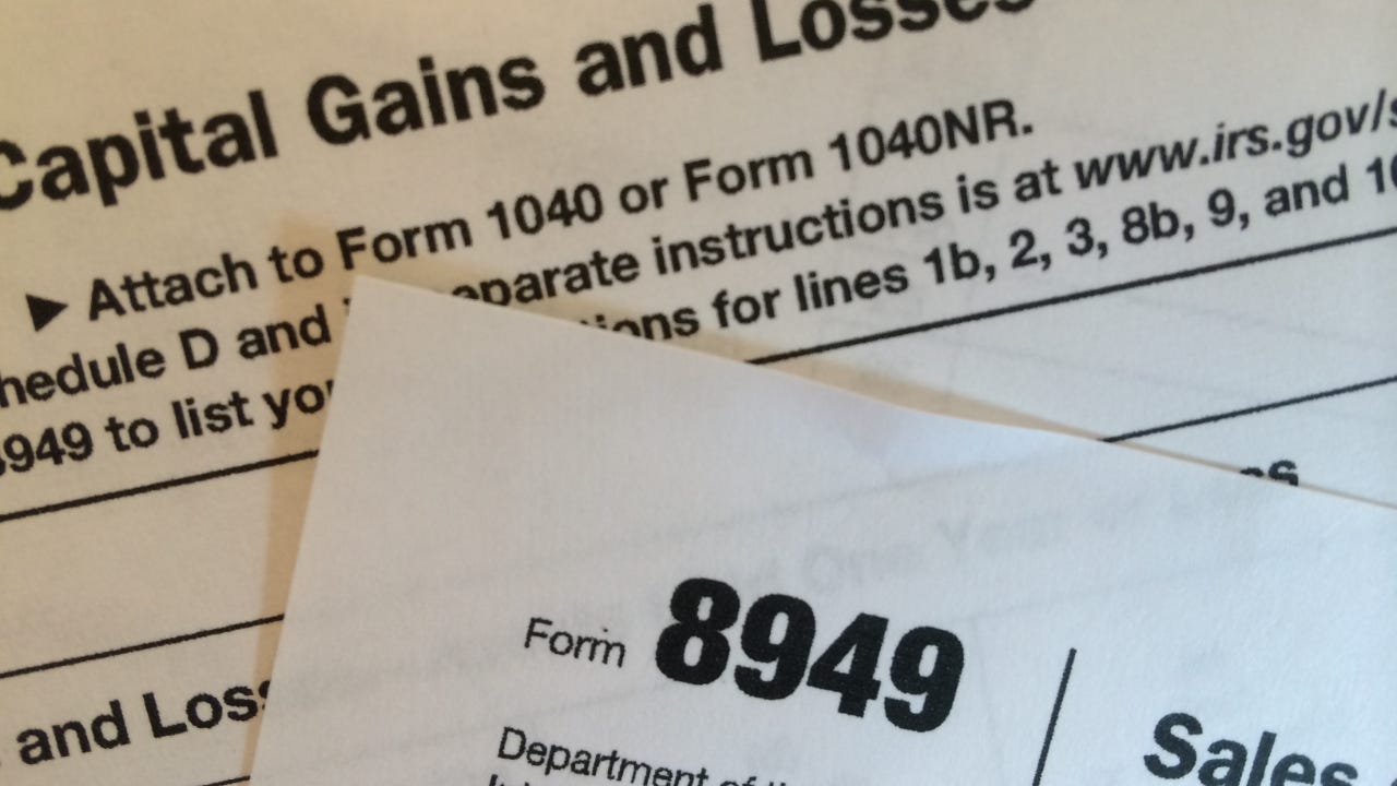 A copy of IRS Form 8949