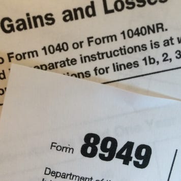 A copy of IRS Form 8949