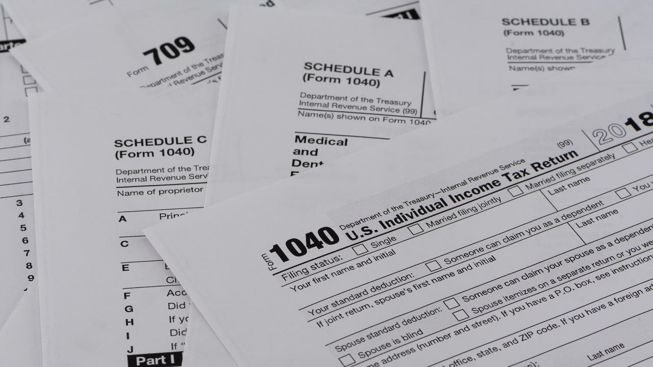 United States Internal Revenue Tax Return Forms