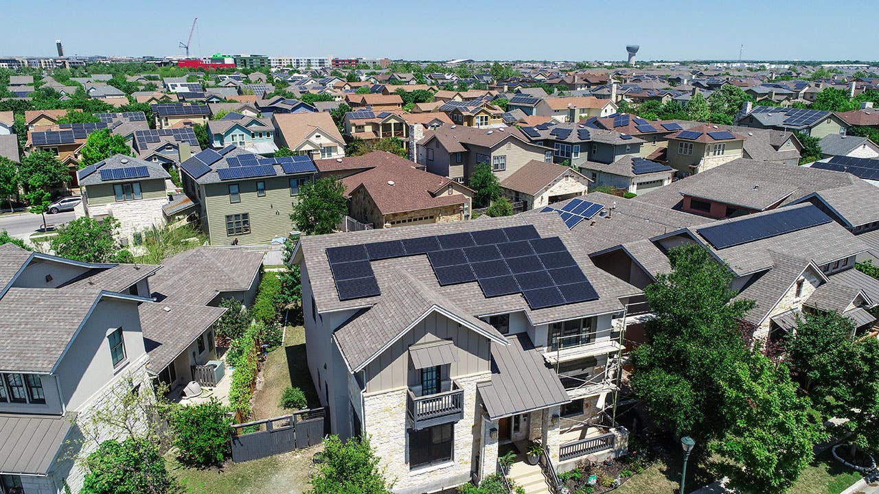 solar panel homes in east austin
