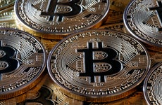 A physical representation of bitcoins