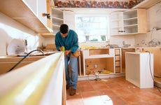 What are the three types of kitchen remodels?