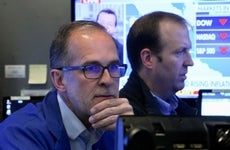 Traders watch stock market