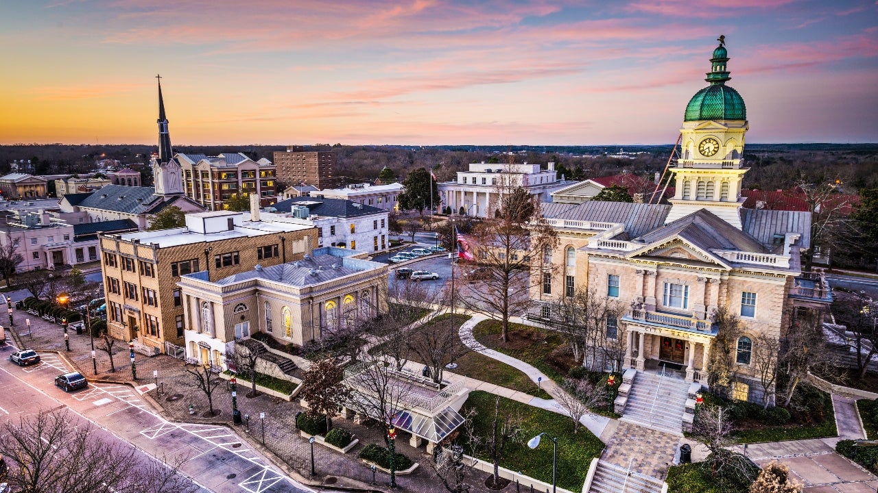 Photo of downtown Athens, Georgia