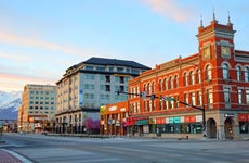 Exterior shot of downtown Provo, Utah