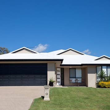 A ranch style home