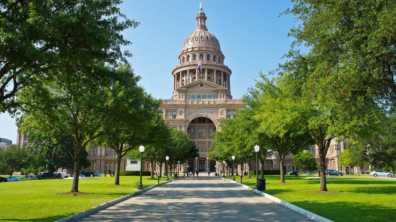 Texas state capitol building