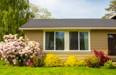 Front View of a One Family Home in Oregon