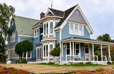 exterior of a Victorian style house
