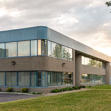 Small business building exterior