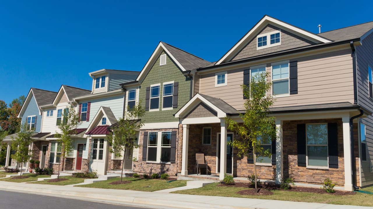 row of houses