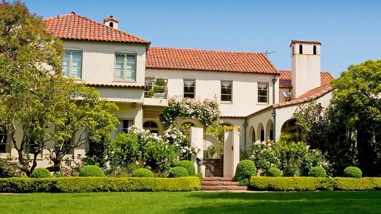 mediterranean style house in san francisco