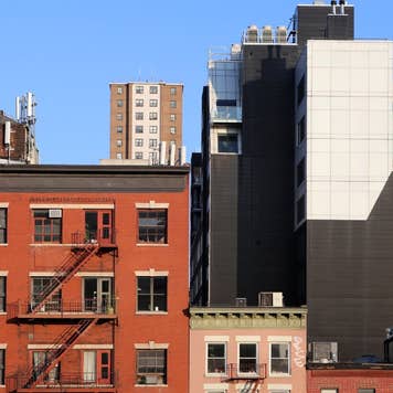 A view of city buildings