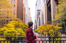tourist in new york city