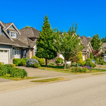 houses on a street