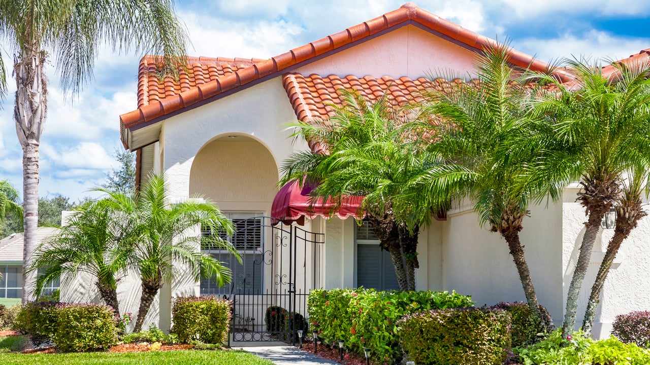 Spanish Colonial style Mediterranean house