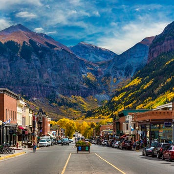 main street in Telluride, Colorado