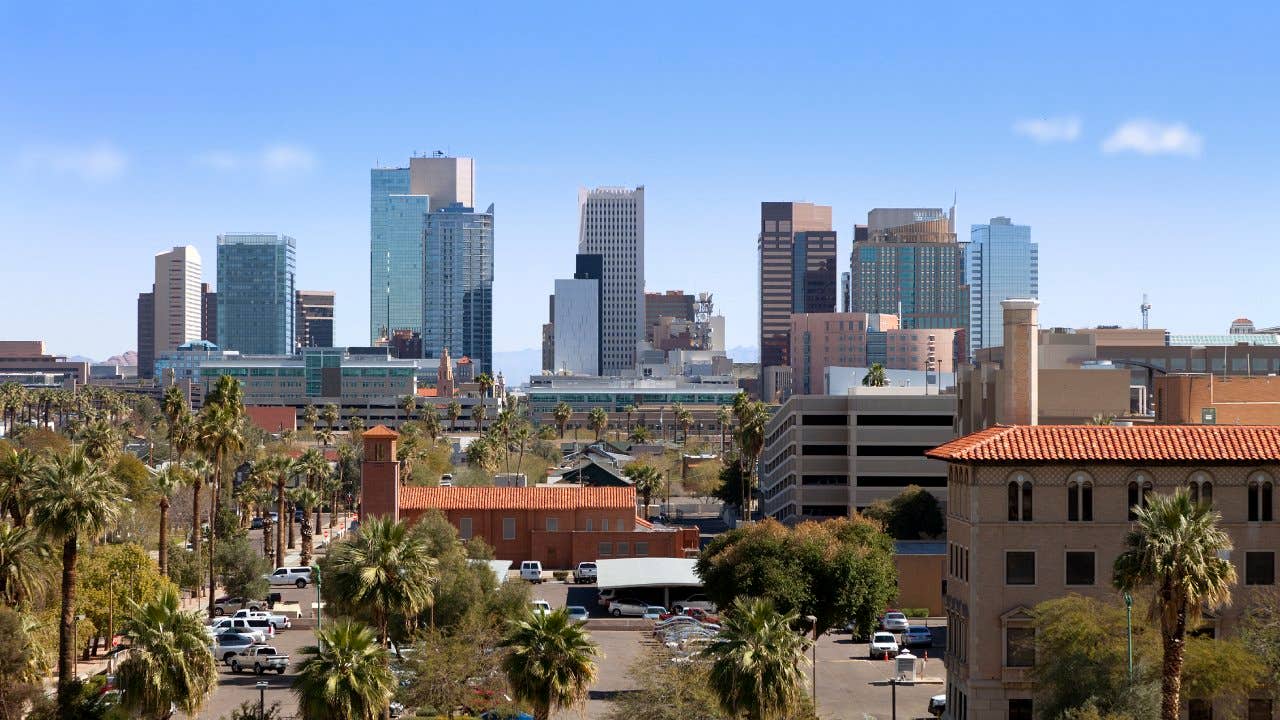 Downtown Phoenix, Arizona State, USA