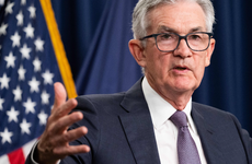 Federal Reserve Chair Jerome Powell speaks at the September post-meeting press conference