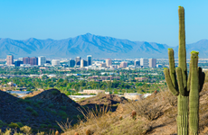 Landscape of Phoenix, AZ