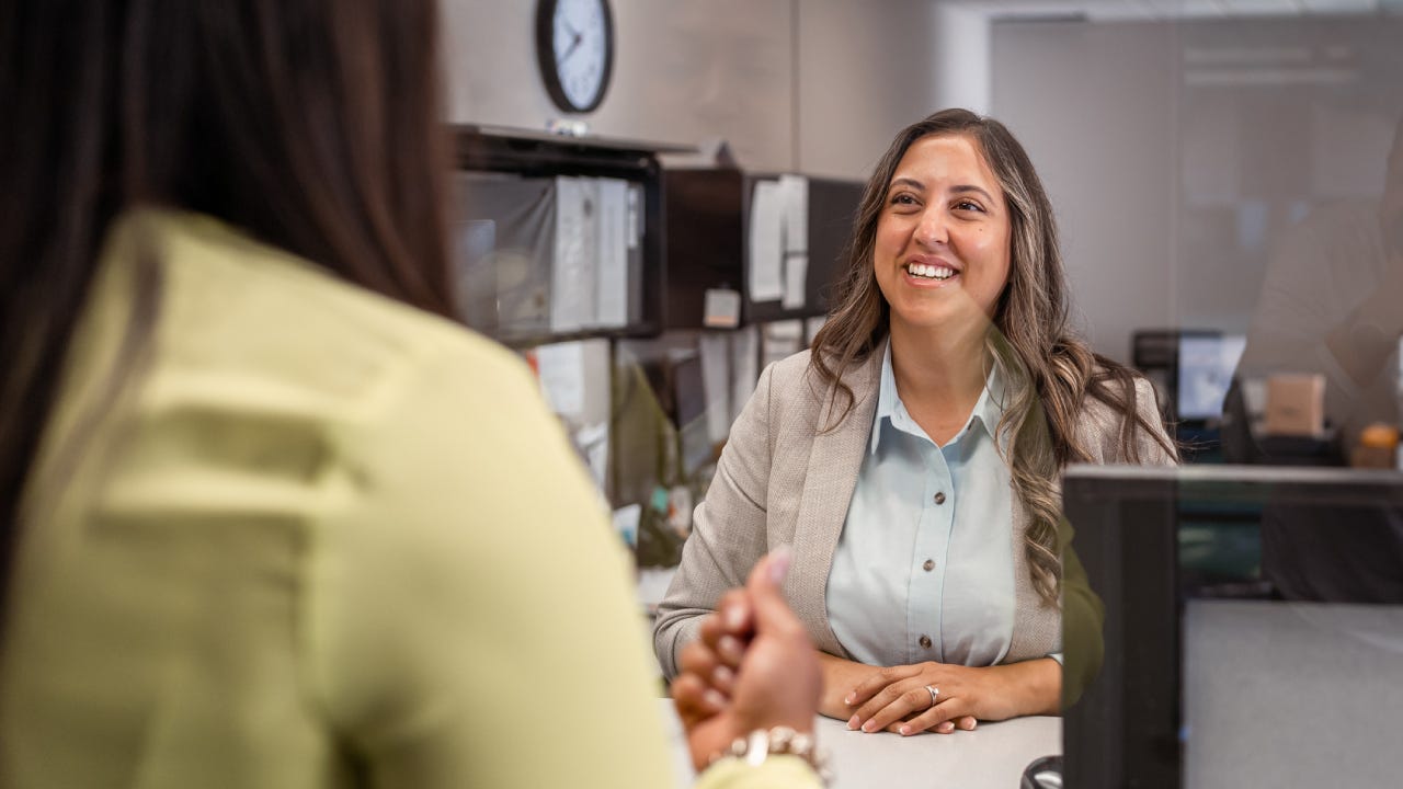 customer service at a bank