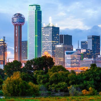 Regency Tower, Bank of America Building, Dallas Skyline, Dallas, Texas, America