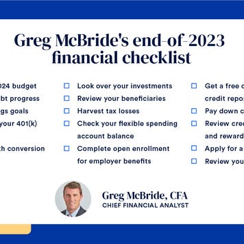 Greg McBride's end of year financial checklist