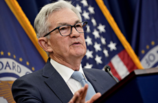 Fed Chair Jerome Powell speaks to journalists at a post-meeting news conference