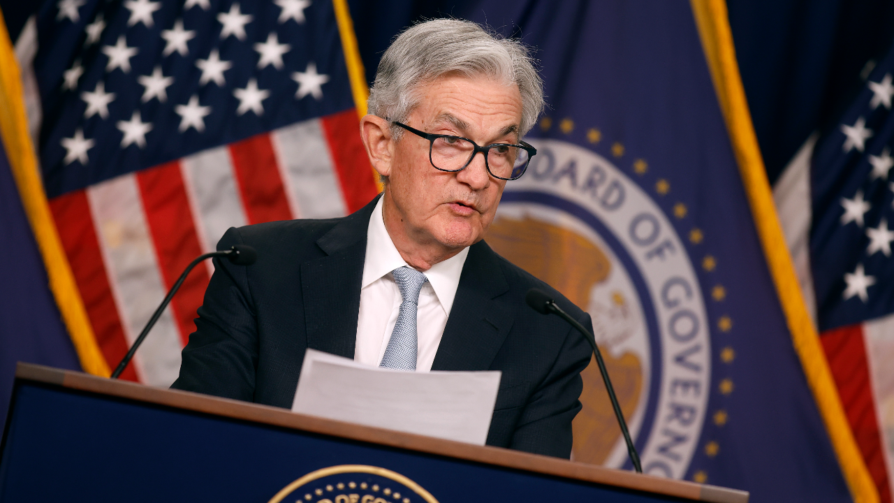 Chair Jerome Powell speaks at Fed's post-meeting press conference