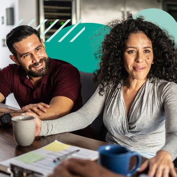 People together in a meeting room