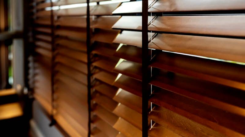 Venetian blinds, a style of blinds
