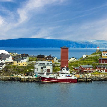 Norway, Honningsvag port, Arctic Circle