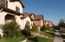 home appraisal - spanish style suburban homes with tile roofs