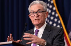 Fed Chair Jerome Powell speaks at Fed press conference